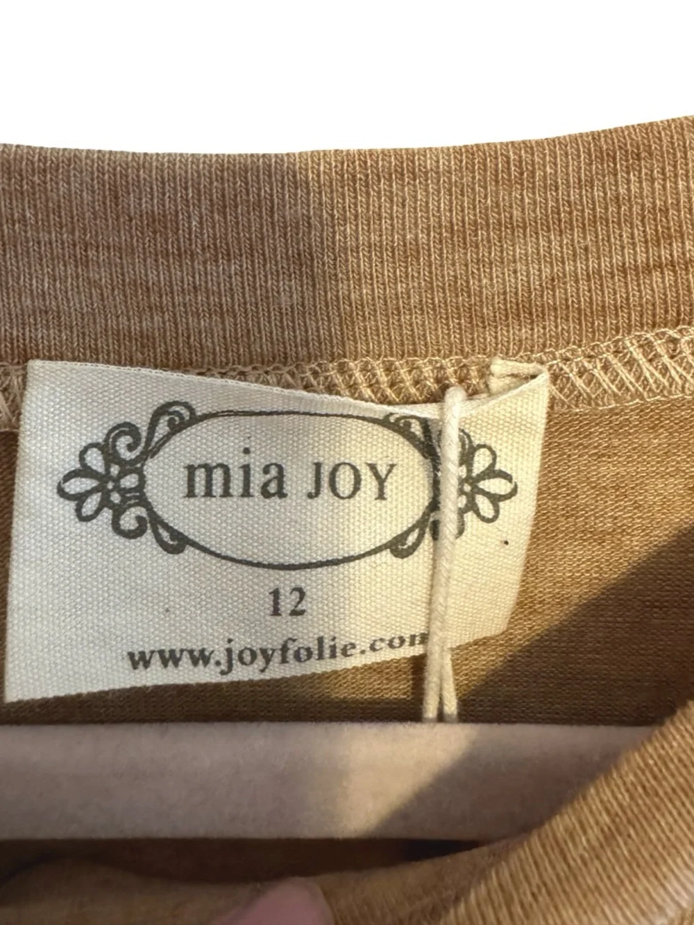 Joyfolie Mia Joy Peyton Soft Dress Girls Size 12 Tres Chic Glitter Tulle NWT